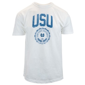 USU Embroidered University Seal Unisex T-Shirt